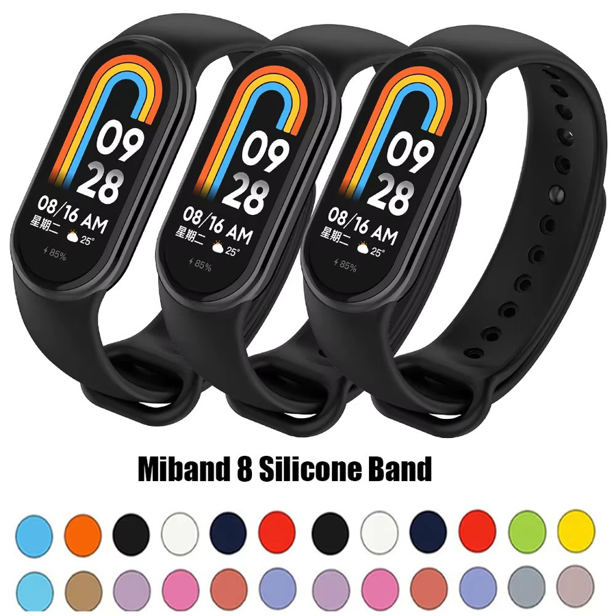 Uhrenarmband Silikon, Xiaomi Mi Band 8-8 NFC, Unisex, wasserdicht - Bild 2