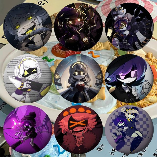 Anstecknadel Anime M-Murder Drone, Tinplate, Metal Badge - Bild 1