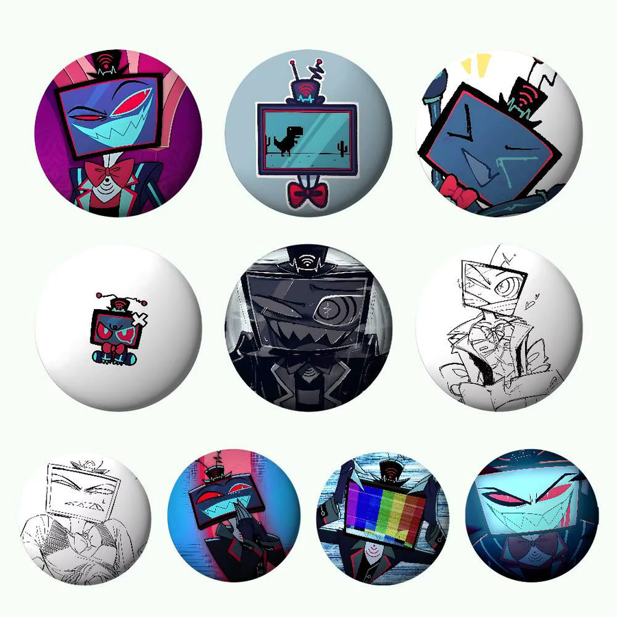 52TOYS Brosche, Metall, Weißblech, Button Pin - Bild 2