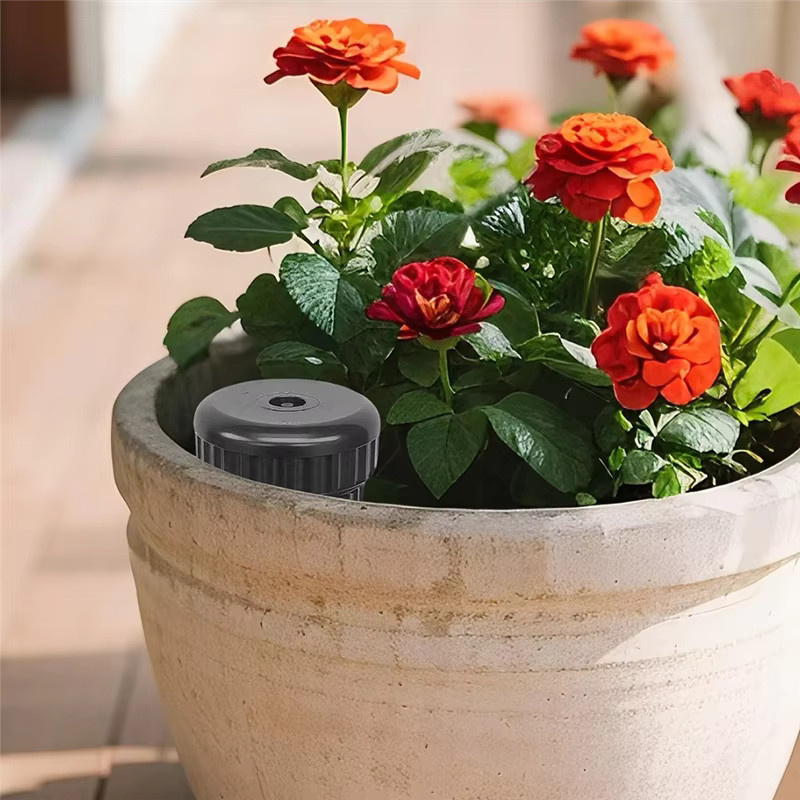 YOCITY Schlüsselbox in Sprinkler-Design als realistischer Versteck für deinen Garten, Schwarz, Kunststoff - Bild 3