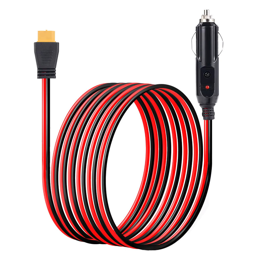 ALLPOWERS XT60 auf Auto-Zigarettenanzünder-Adapterkabel 12AWG, Länge: 1,5 m, 30 A für Ecoflow Delta/River und ALLPOWERS R600 R1500 R2500 S2000 Pro - Bild 4
