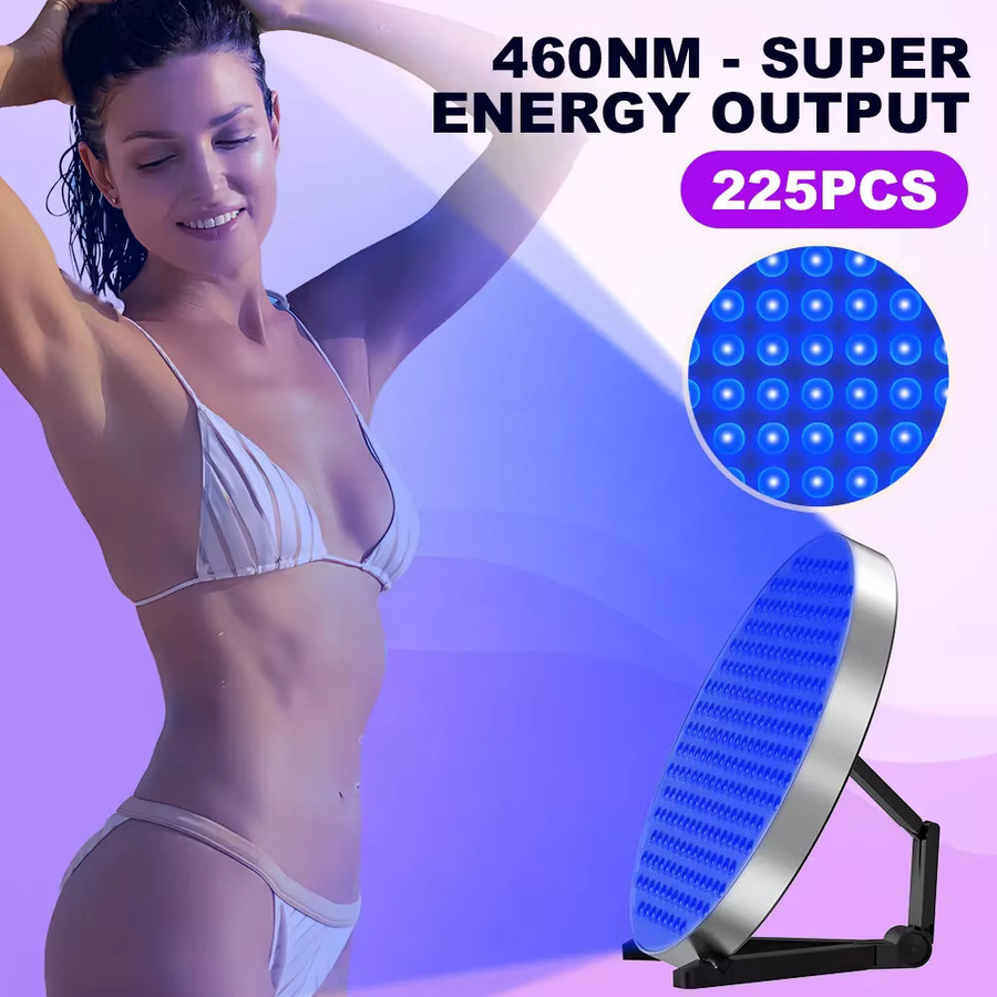 Jitesy Bräunungslampe mit 250 LEDs, Blaues Licht, Schwarzlicht - Bild 4