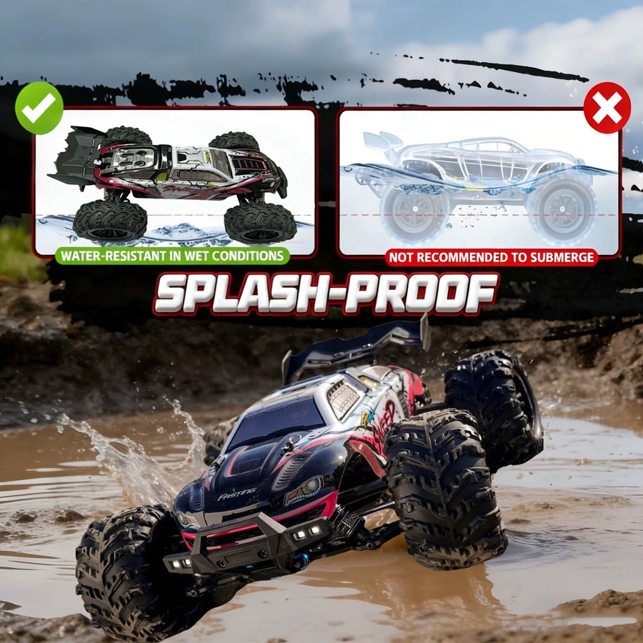 WLtoys RC-Rennwagen, 1:16, Ferngesteuerter Monster Truck - Bild 3
