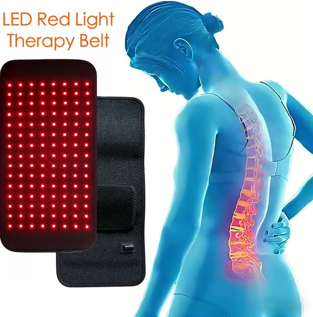 Raiuleko Rotlichttherapie-Gürtel, 120 LEDs, Unisex - Bild 1