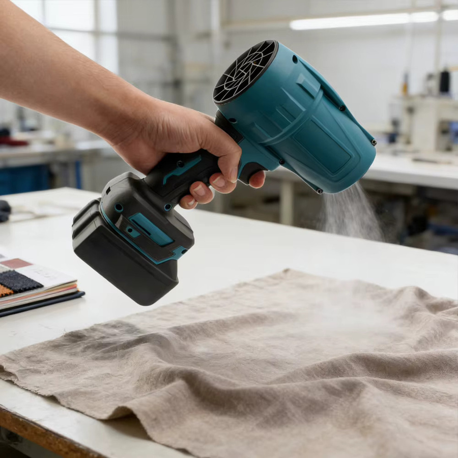 Makita Kabelloser Hand-Turbogebläse-Ventilator, leistungsstarker elektrischer Staubbläser für 18V Akku - Bild 3