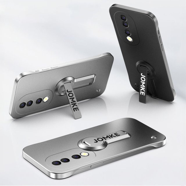 Fudusaidman Stoßfeste 360 Grad Drehbare Handyhülle für Honor Magic 6 Pro 7 Lite X9C Matt Schwarz und Blau - Bild 1