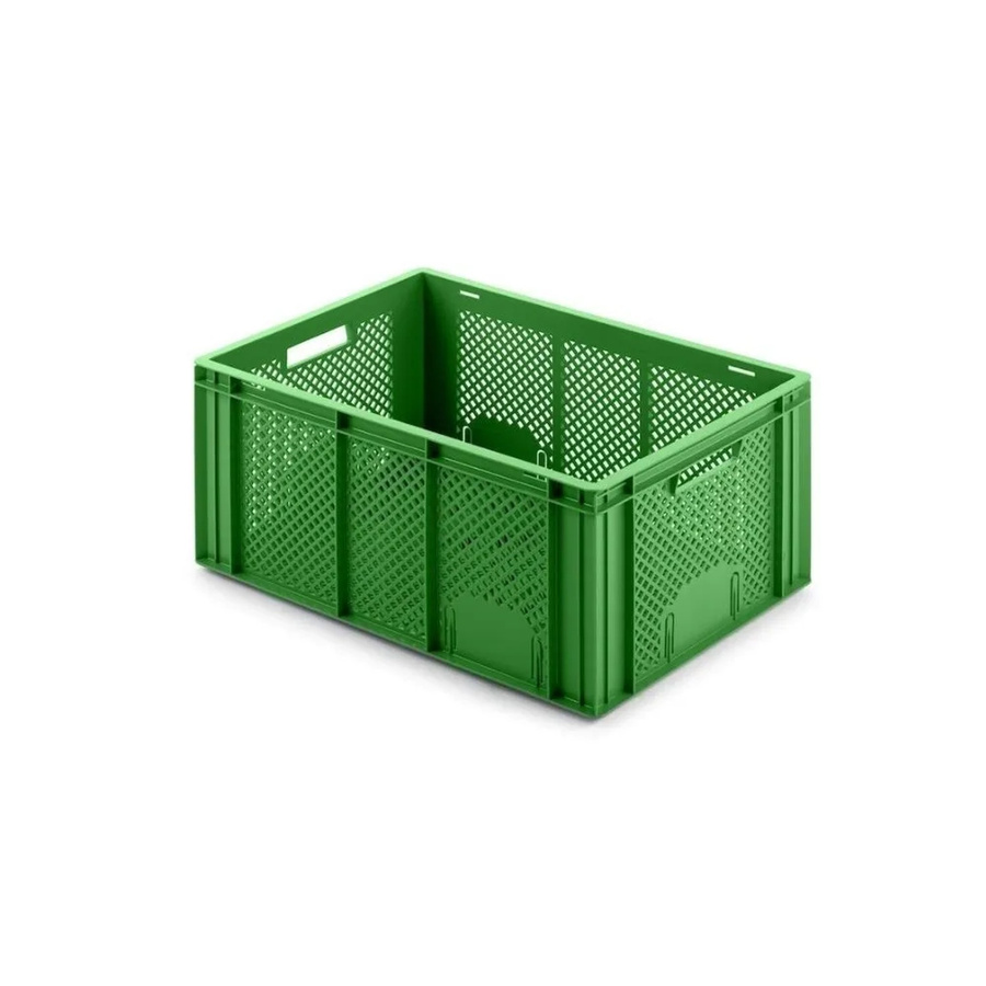 CHEFGASTRO Eurobehälter Obst- und Gemüsekasten in Grün, H x B x T: 27,4 x 60 x 40 cm - Bild 2