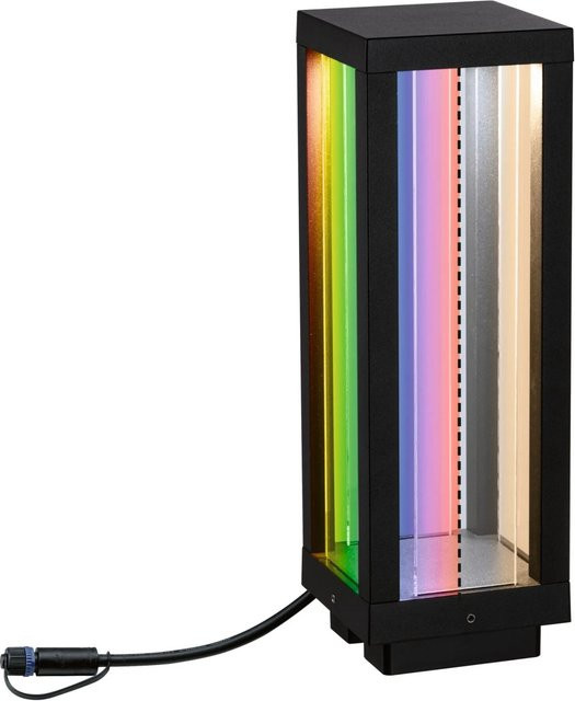 Paulmann Laterne Classic Plug & Shine Zigbee 3.0 LED Gartenleuchte RGBW+ IP44 Anthrazit - Bild 1