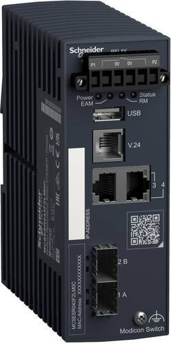 Schneider Electric MCSESR043F2LM0C Managed Netzwerk Switch Ethernet/LAN in Schwarz - Bild 1