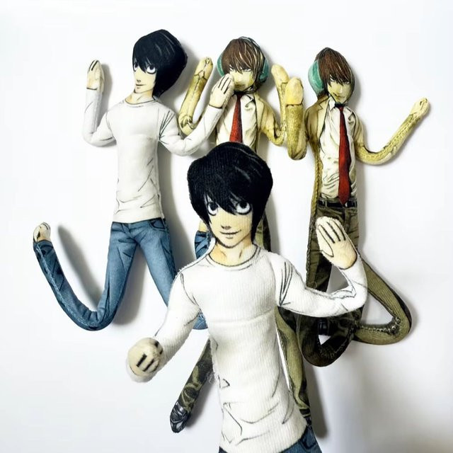 Bandai Death Note L.Lawliet Cosplay-Puppe, Plüsch-Stoffpuppen - Bild 1