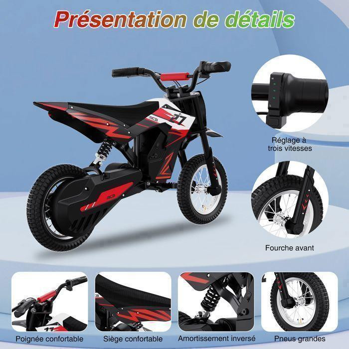 SUNROLL SPORTS Motorrad Rot - Bild 3