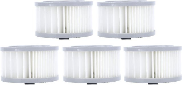 5 Stück Ersatz-Vakuumfilter für JIMMY Staubsauger AT6 A6 JV85 A7 A8 H9 PRO Zubehörteile, Farbe: Weiß - Bild 1