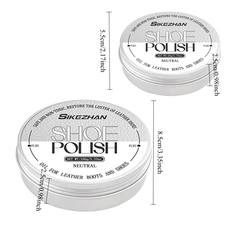 Universelles Schuhcreme-Set mit Lederreiniger, Spülung und Wasserproofer zur Farbwiederherstellung für Schuhe, Stiefel und Taschen - Bild 5