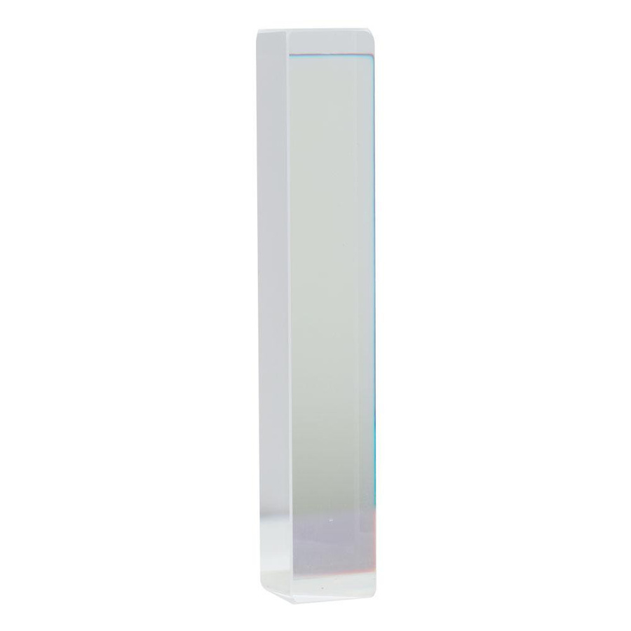 K9 Optisches Glasprisma transparent für Dekoration und Physikunterricht, B/T/H: 1,5 x 1,5 x 8,7 cm - Bild 1