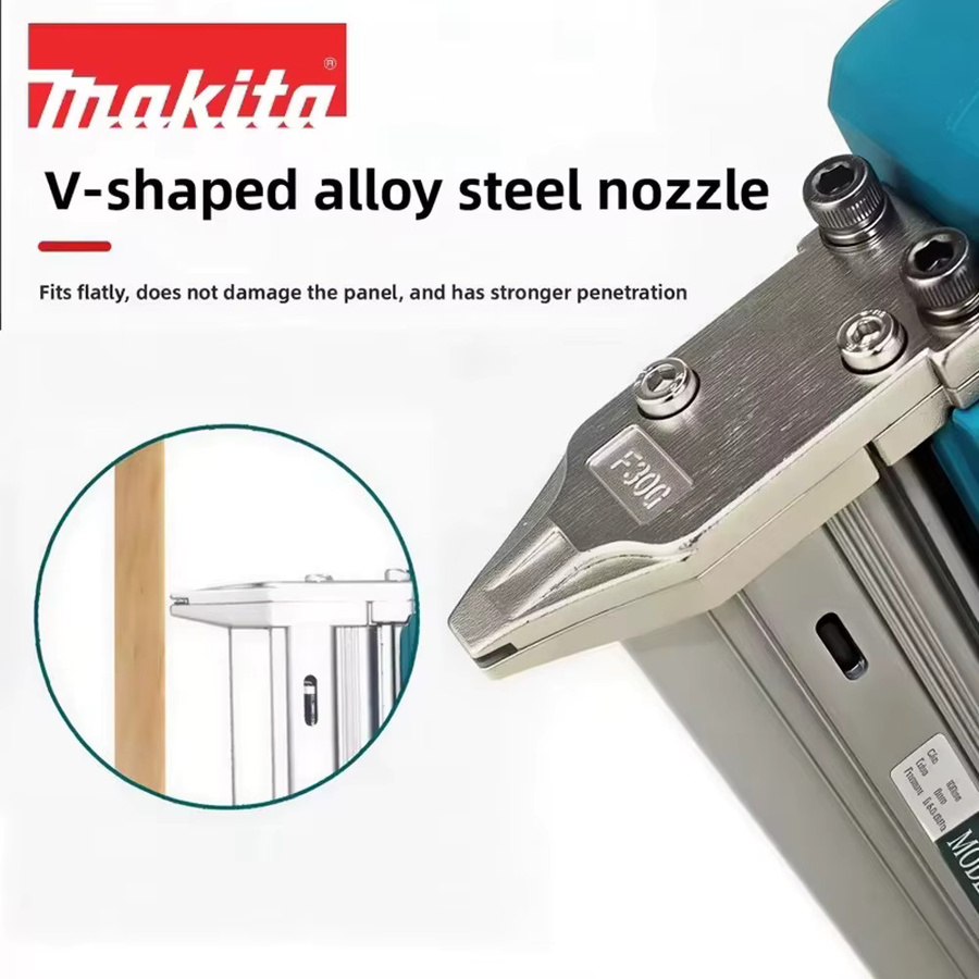 Makita Akku-Nagelpistole DFN350 kabelloser Brad-Nagler für Nägel von 10 bis 30 mm - Bild 4