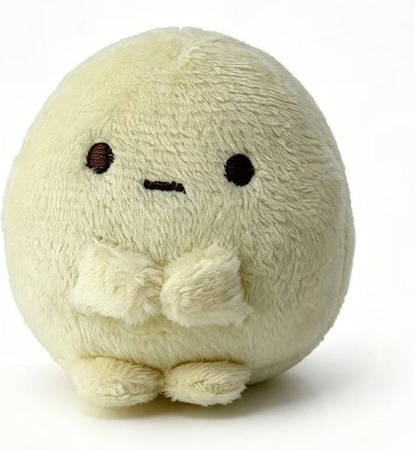 San X Sumikko Gurashi Erdbeer-Tapioka, Plüsch Schlüsselanhänger, gelb, ab 14 Jahren - Bild 1