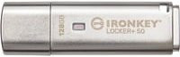 Kingston IronKey Locker+ 50 USB-Stick 128 GB Silber - Bild 1