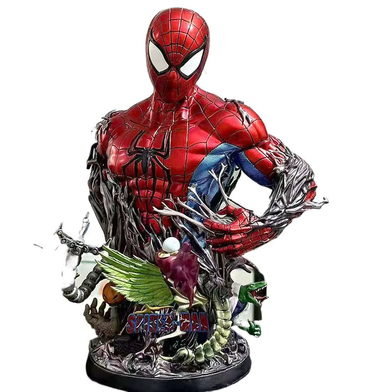 Hot Toys Marvel Spider-Man GK Büstenstatue Breaking Out, Superhelden-Halbkörperskulptur - Bild 3