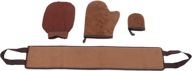Igeteck Selbstbräunerhandschuhe, 4 Stück, Brown, Unisex - Bild 1