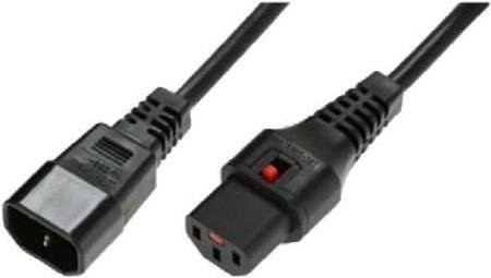 NEXT UPS Systems Stromkabel Schwarz 2 m mit C14- und C13-Koppler (88033) - Bild 1
