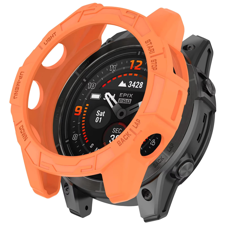 Garmin Schutzhülle Silikon, Schwarz, Fenix 7X Pro, Epix Pro Gen2 - Bild 4