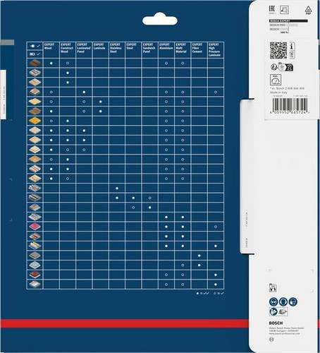 Bosch Kreissägeblatt für Holz mit 120 Zähnen und Carbide-Spitzen in Blau - Bild 1