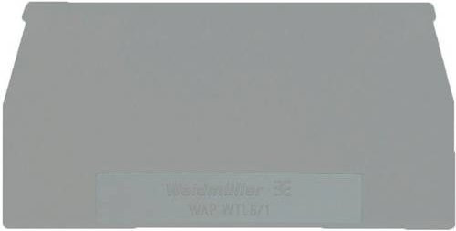 Weidmüller Abschlussplatte 1349140000 in Grau - Bild 1