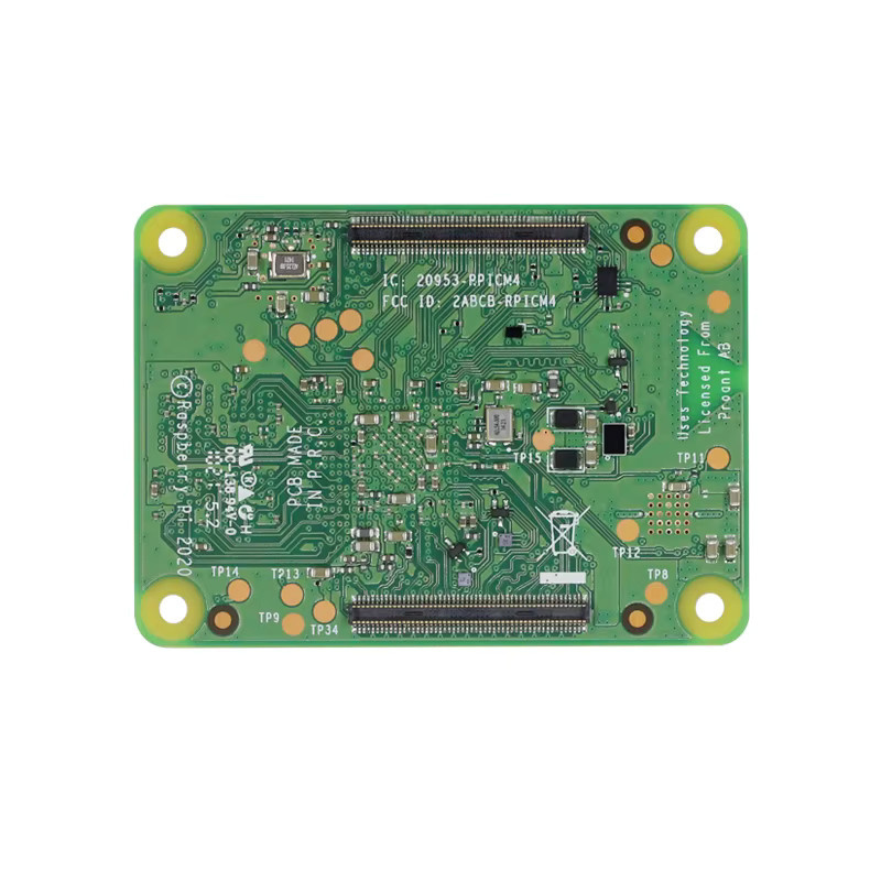 Pi CM4 und CM5 Einplatinen-Computer-Modul mit WLAN und EMMC in Grün - Bild 2