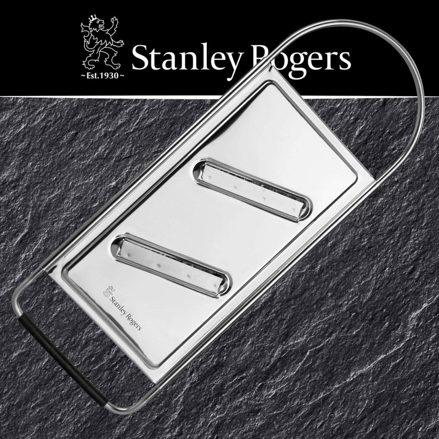 Stanley Rogers Gurkenhobel aus Edelstahl in Silber, B: 30 cm, T: 11,5 cm - Bild 2