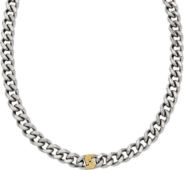 Emporio Armani Halskette, Edelstahl, Silber, Herren - Bild 1