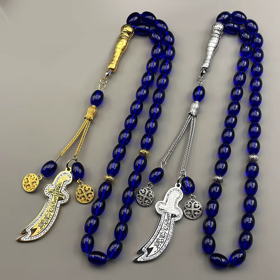 JYTF Autoanhänger Edelstahl, Goldfarben, Glas, Damen und Herren - Bild 2