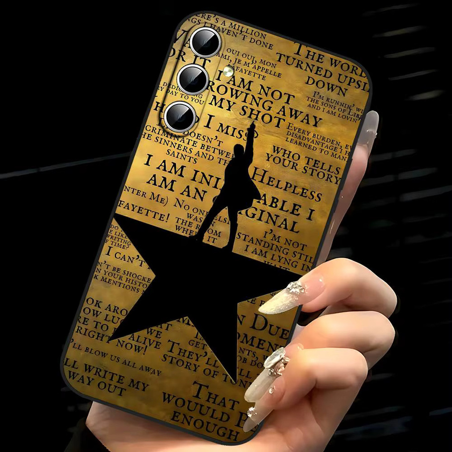 A-Hamilton Musical Lyrics Handyhülle Soft Cover für Samsung Galaxy S21 S22 S23 S24 S25 S26 Ultra FE Plus 5G A52S - Bild 6
