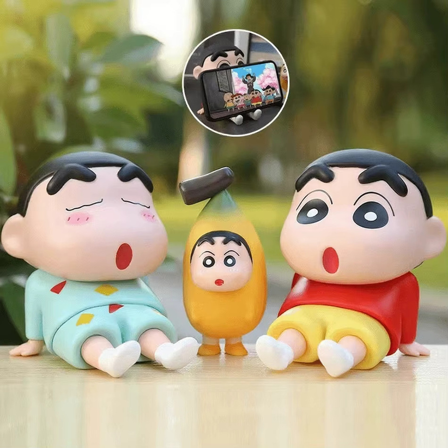 Bandai Crayon Shin Chan Anime-Figur Handyhalter, Sammelfigur - Bild 3