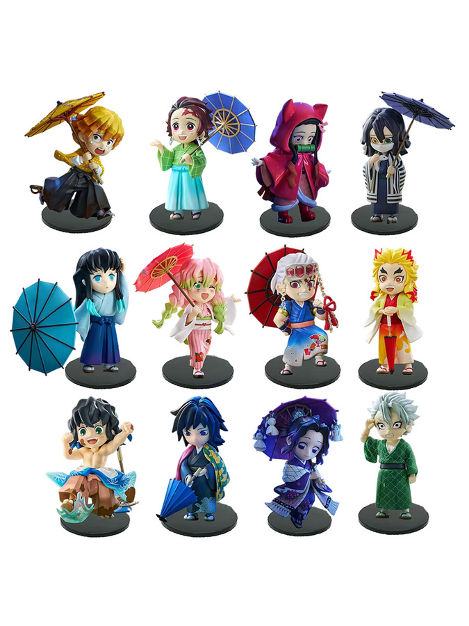 Bandai Demon Slayer, Plum Rain Serie, Actionfigur, Einzelfigur, PVC - Bild 6