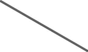 Blum Legrabox Querreling für Ambia-Line Aluminium, Länge: 1080 mm, Breite: 1200 mm, oriongrau matt - Bild 1