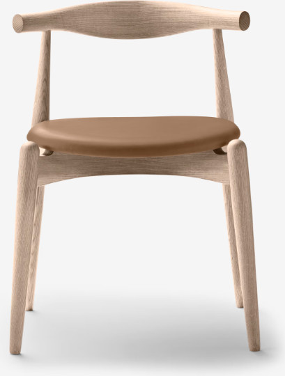 Carl Hansen & Søn CH20 Elbow Stuhl aus Massivholz in Braun - Bild 1