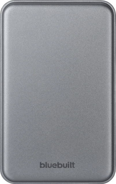 BlueBuilt Wireless Powerbank mit MagSafe Magnet und 5.000 mAh in Blau und Grau mit USB-C - Bild 1