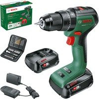 Bosch UniversalImpact 18V-60 Akku-Schlagbohrschrauber Set in Grün/Schwarz mit 2x 2.0 Ah Akkus und Ladegerät - Bild 1