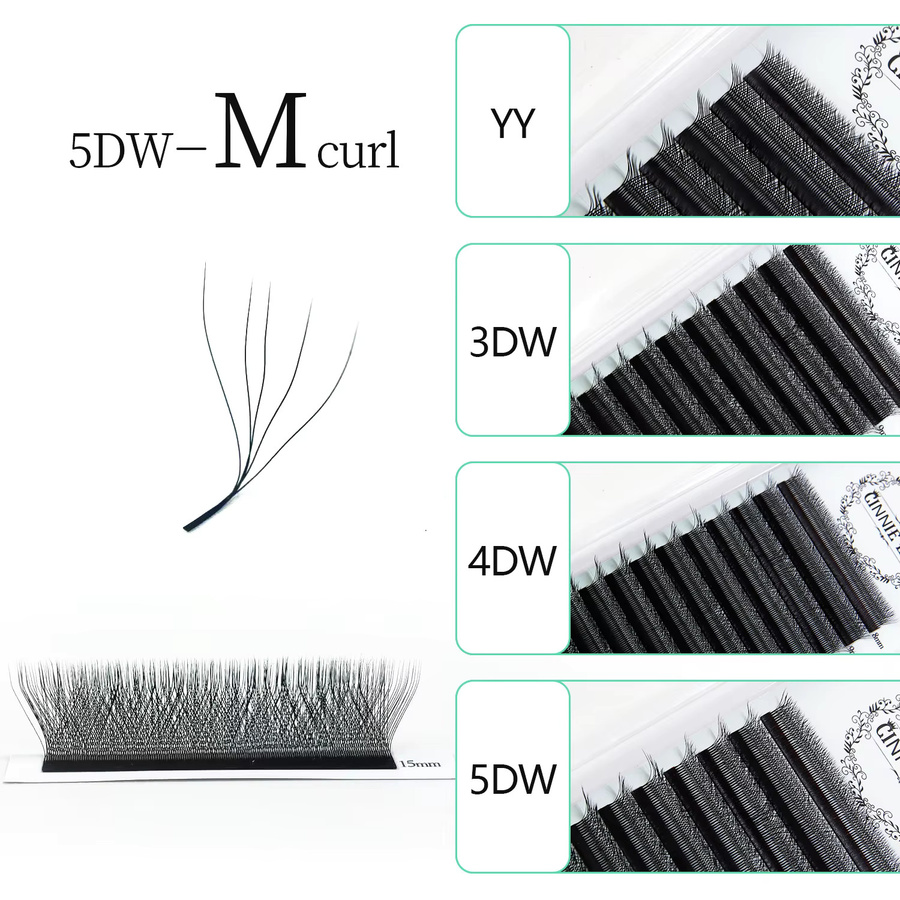 Cilios Wimpernverlängerungen Volumenfächer, Black, Unisex - Bild 3