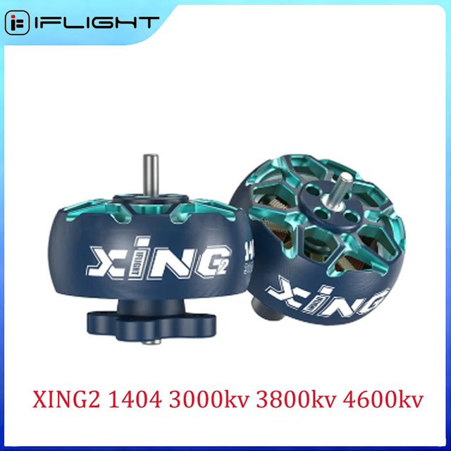 iFlight XING2 1404 Unibell-Motor für 3-4 Zoll FPV Racing Toothpick Drohnen (3000KV/3800KV/4600KV) - Bild 1