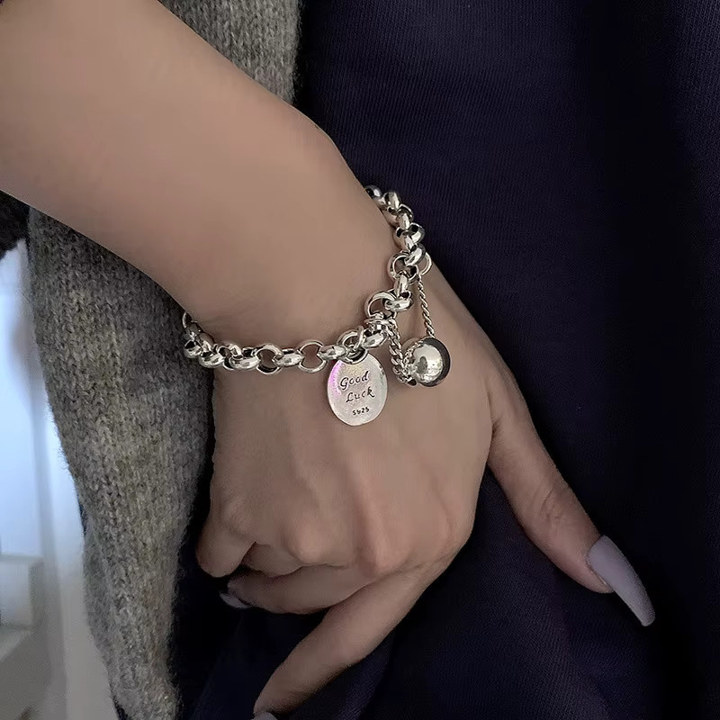 FANGSU Armband, 925 Sterlingsilber, Damen - Bild 5