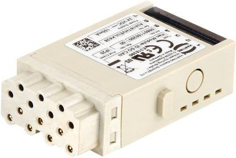 HARTING Einzelmodul 09801150200 mit 7 Käfigzugfederanschluss in Grau und Weiß aus Kunststoff - Bild 1