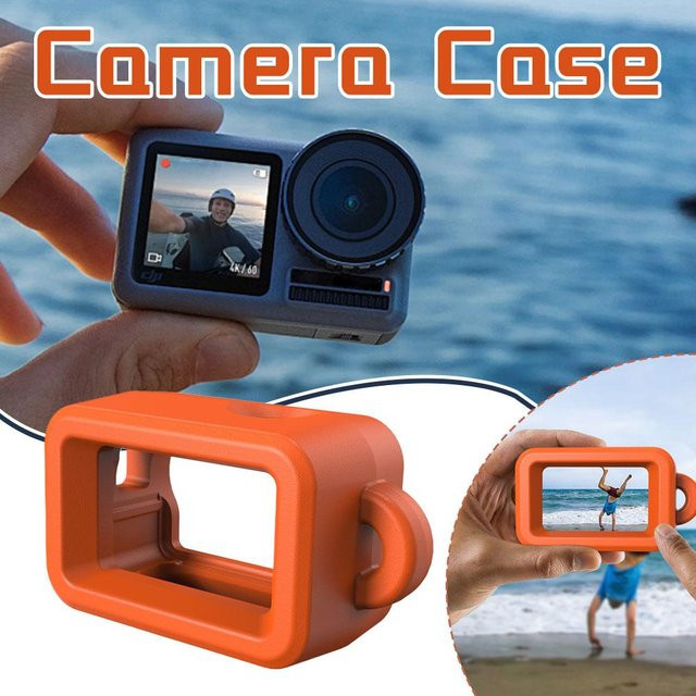 DJI OSMO Action 4 und 5 Floating Case Auftriebshülle in Orange für Wassersport und Schwimmen - Bild 1