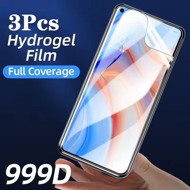3 Stück Hydrogelfolie Displayschutzfolie für OPPO Reno 11 Pro Plus 8T 5G transparent - Bild 1
