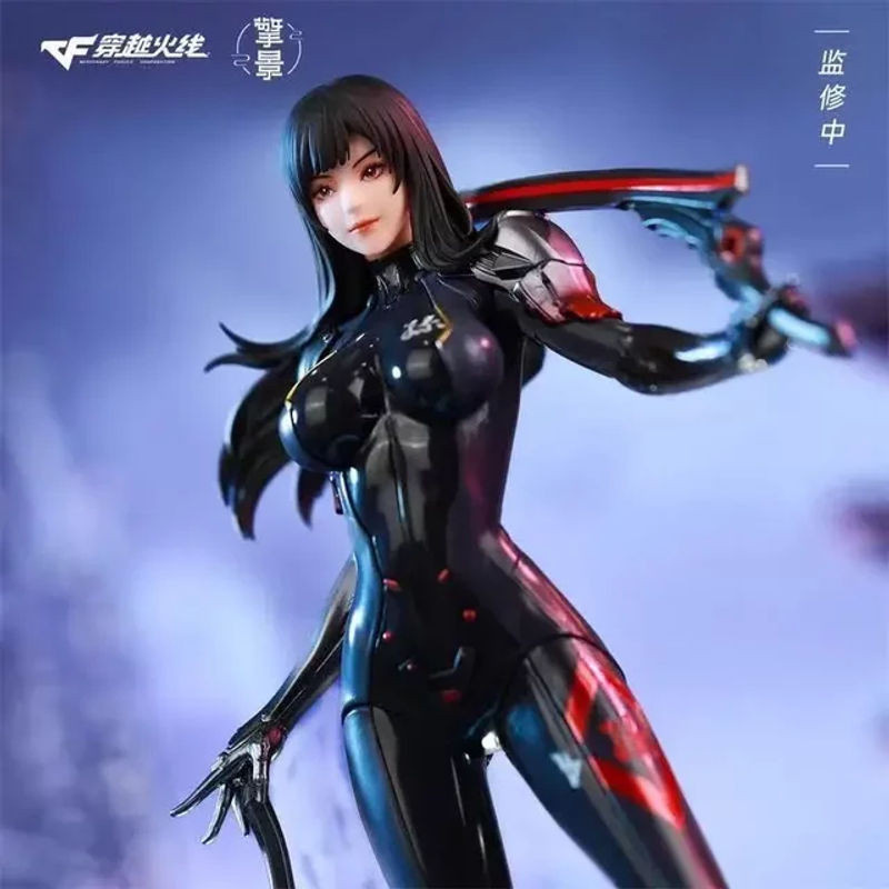 Bandai Sun Shangxiang 1:1 Scale Figure Fragrant Hunter Anime-Figur Modell in Schwarz und Weiß - Bild 1