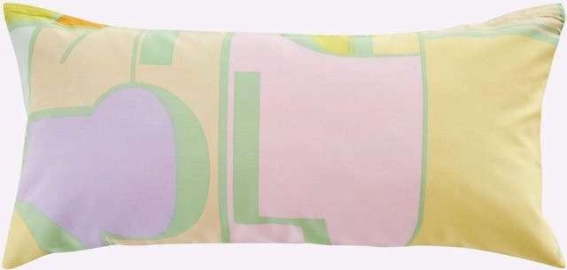 Heine Home Bettwäsche aus Mako-Satin in Multicolour mit Graphic-Design, 100% Baumwolle, B/H: 80 x 80 cm - Bild 1