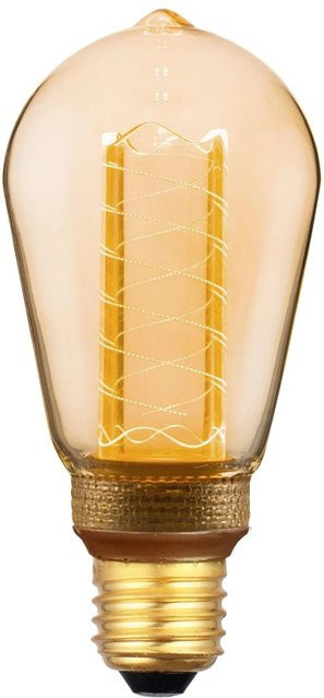 Mömax LED-Leuchtmittel Filament E27 in Transparent und Braun mit warmweißem Licht, max. 4 Watt - Bild 1