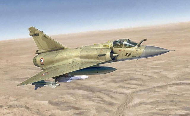 Italeri Mirage 2000C, Fahrzeuge, 1:72, Grau - Bild 1