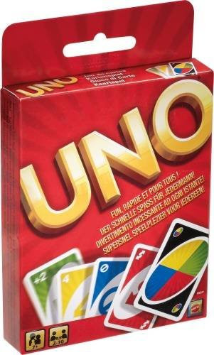 Mattel UNO Kartenspiel für bis zu 10 Spieler W2087 - Bild 1