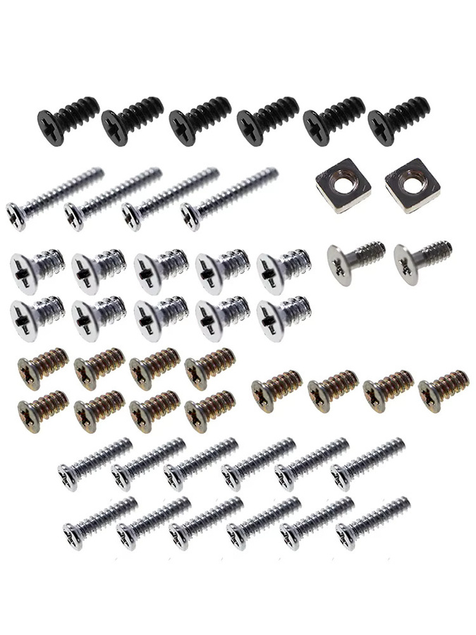Komplettes Ersatzschraubenset mit L/R-Federn und Metallstütze für Nintendo New 3DS XL und 3DS LL - Bild 2